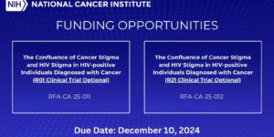 Information regarding Research Opportunities The Confluence of Cancer Stigma and HIV Stigma in HIV-positive Individuals Diagnosed with Cancer